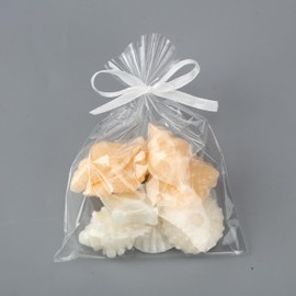 Lineshading 200g Sea Glass Soap Decor White Seashell Decorative Soaps for Bathroom Home Decor Beach Wedding Nautical Wedding Party Favors Beach Bridal Shower Favors