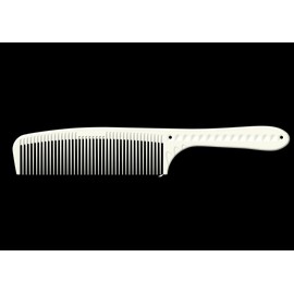 JRL Barbering Comb 7.6" - White