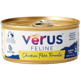 VeRUS Pet Foods Wet Cat Food Grain-Free, Chicken Paté Formula 24 Pack