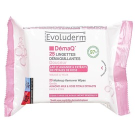Evoluderm Demaq Gentle Cleansing Wipes 25