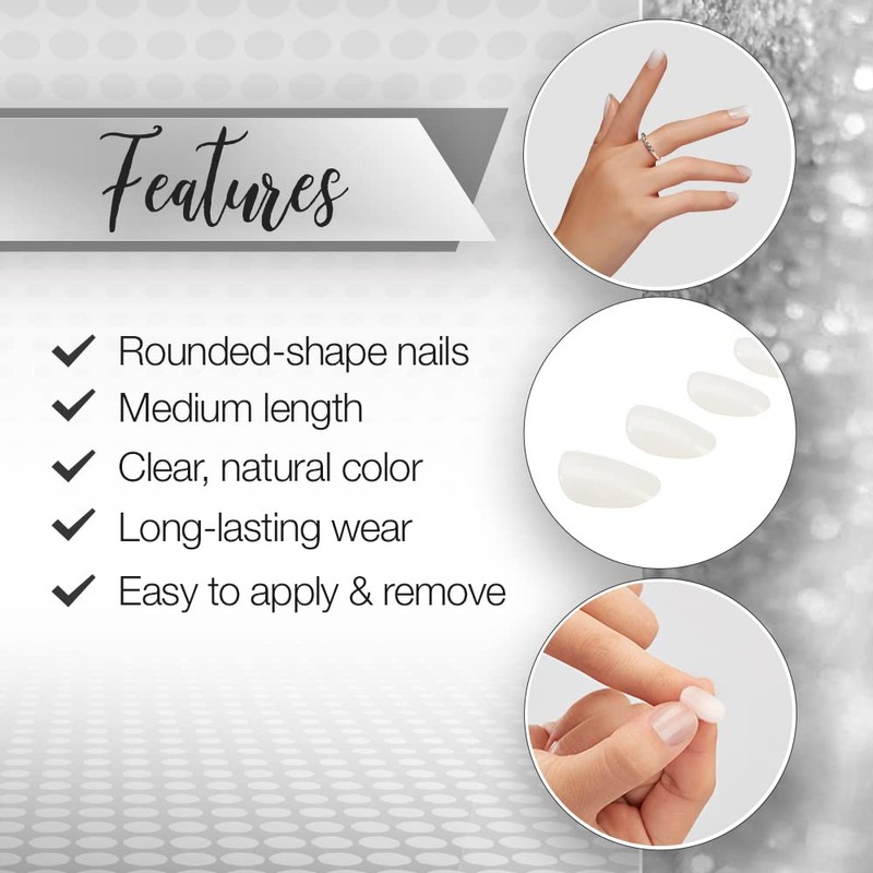Ardell Nail Addict - Natural Style - False Nails -