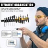 letuxaamz Screwdriver Holder, Pliers Holder Wall Mount Tool Spanner Holder