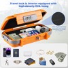 Hurinan Portable Safe Box with Code, [Waterproof & Anti-Theft]Travel Safe,
