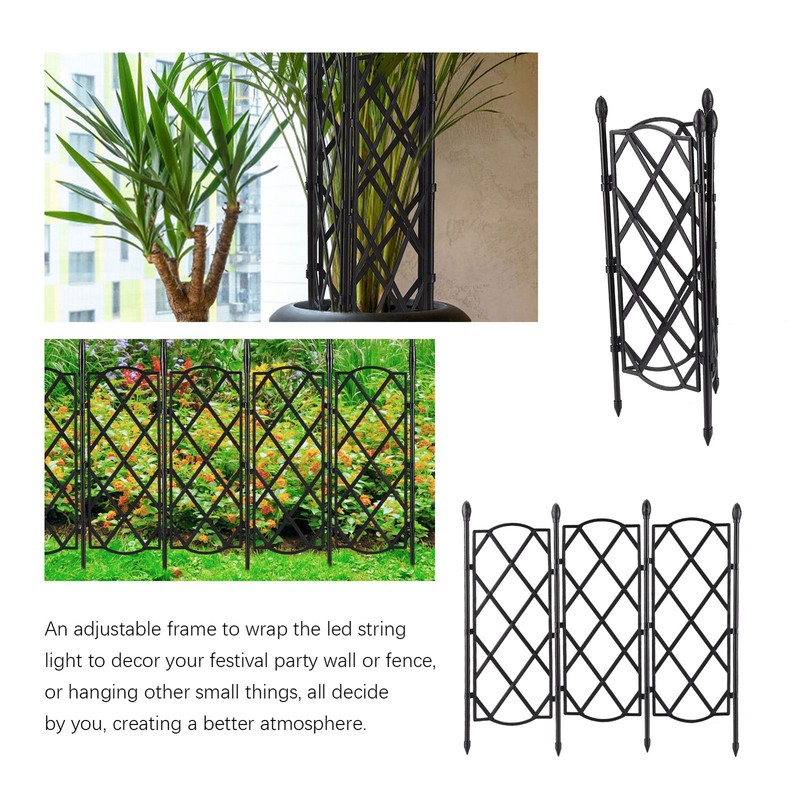 Plug in Small Flower Screen Flower Stand Climbing Vine Stand