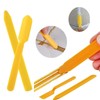 22Pcs/Set Plastic Sealant Spreader Glass Glue Caulking Scraper Sewing Beautify