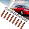 8 Pieces M8 1.25 Thread Turbo Stud Kit, Intake Manifold,