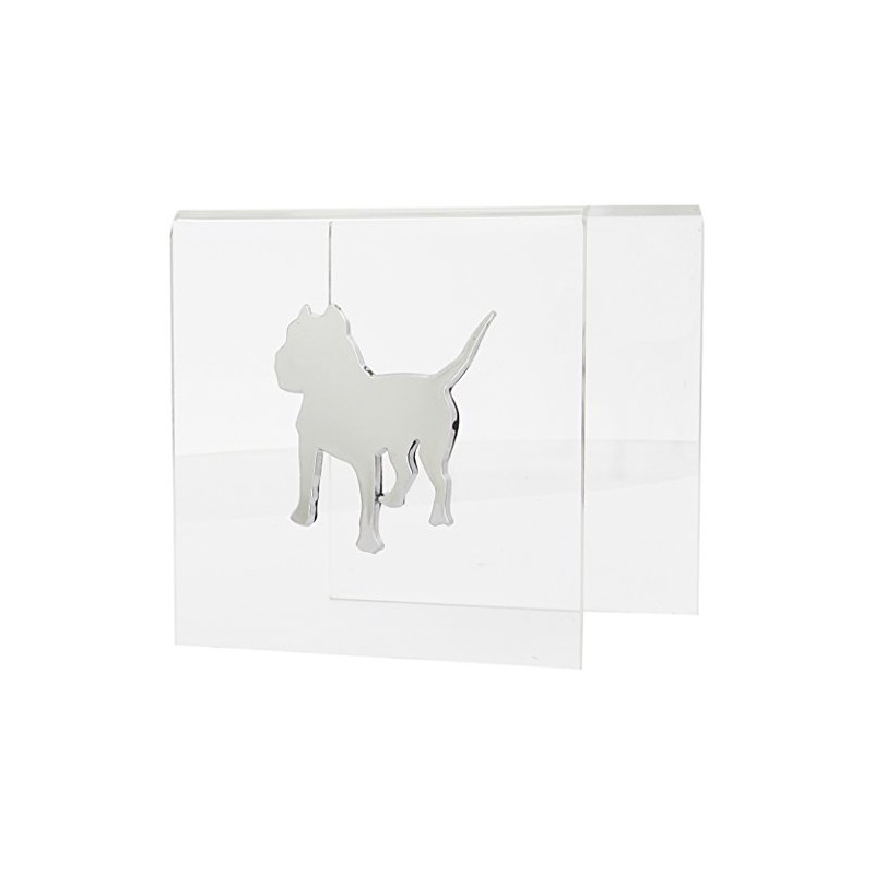 Race Sport Pit Bull Emblem, Chrome