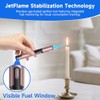 Torch Lighters Butane Lighter 2 Pack Windproof Adjustable Jet Flame