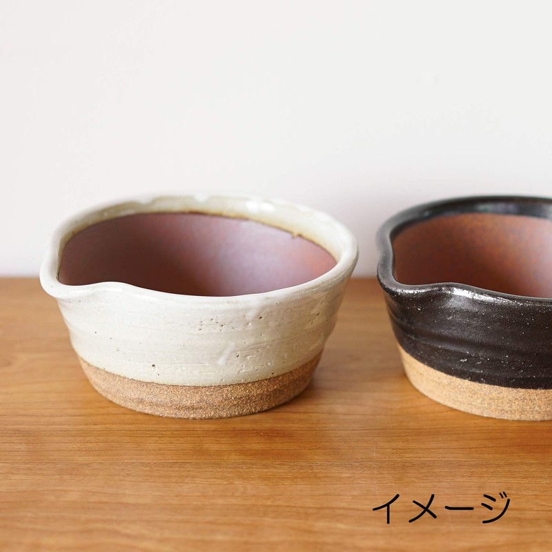 Kitchen Studio 9100-0090 Panda Cafeteria Combless Mortar (with Pestle) White