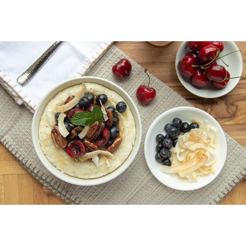 Carolina Grits Company Traditionally Stone Ground White Grits, 4 Pack