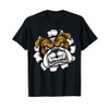 Bulldog Dog Mean Animal Cartoon Character T-Shirt