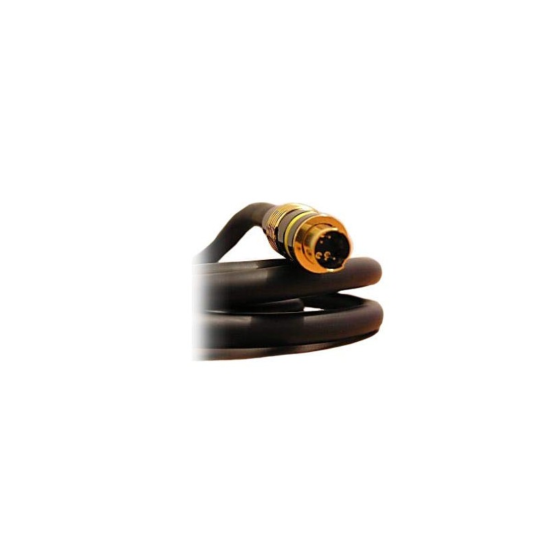 5m 8mm Thick SVHS S-Video Video Cable Gold Plated 75