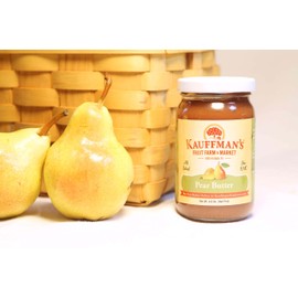 Kauffman Orchards Homemade Pear Butter Spread, 8.5 Oz. (Pack of 2)