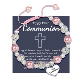 UNGENT THEM First Communion Gifts for Girls Catholic