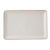 Edgeline Rectangular Plate M, White