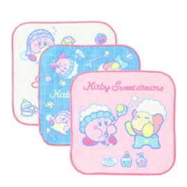 Sarongge 16504 Kirby Mini Towels, Set of 3, Kirby 6.3 x 6.3 inches (16 x 16 cm)