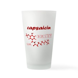 CafePress Capsaicin Pint Glass, 16 oz. Drinking Glass