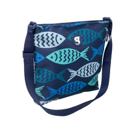 geckobrands Crossbody Bag – Lightweight and Adjustable Crossbody Bag with Multiple Zippered Pockets for Hands-Free Carrying