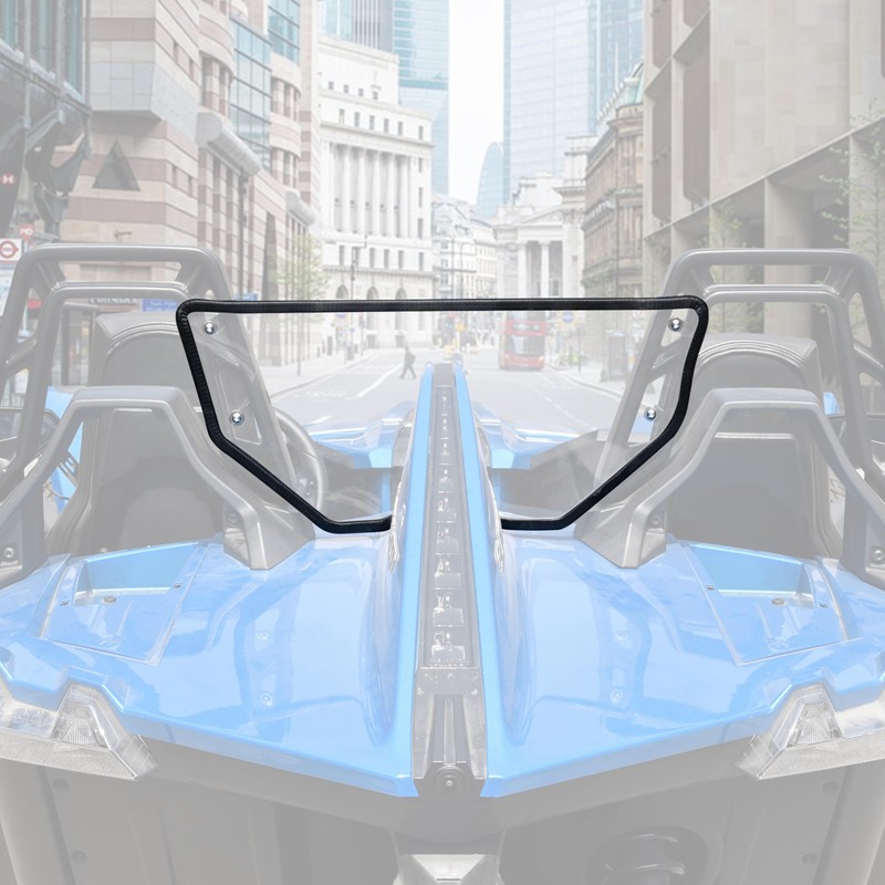 SAUTVS Rear Windshield for Polaris Slingshot S R SL SLR