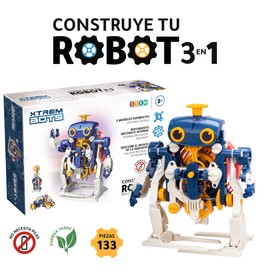 Xtrem Bots - Build Robot to Ride 3 in 1, Robotics Kit for Children 8 Years or Older, Robots Educational Toys, Educational Robotics, Educational Toy