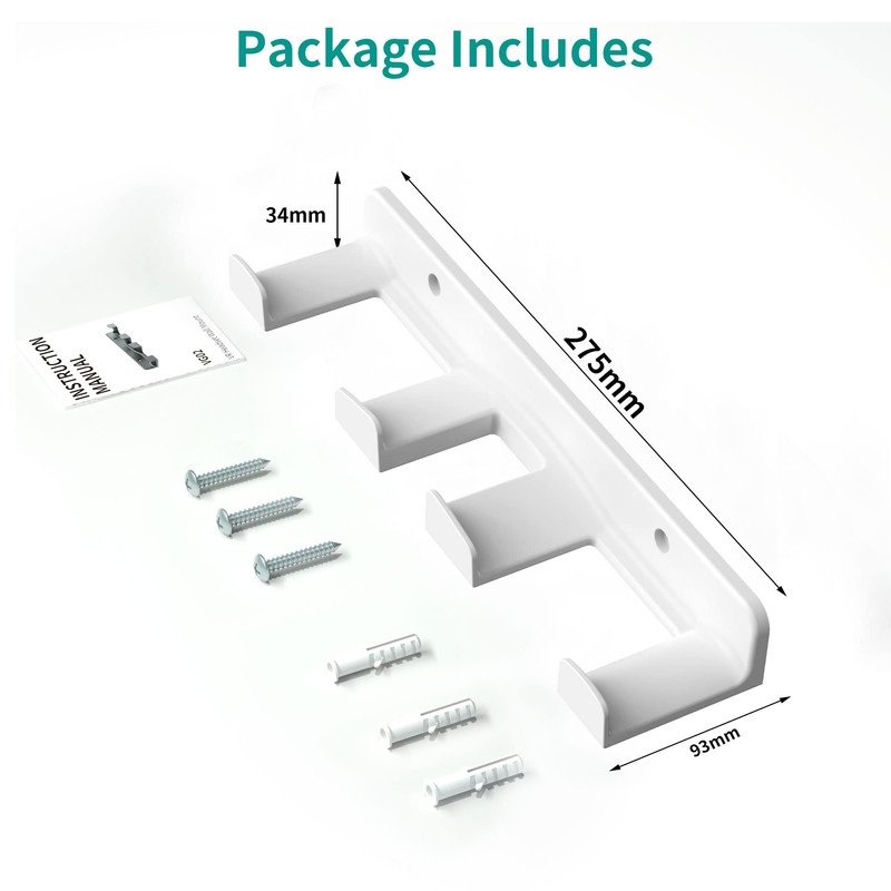 HomeMount VR Wall Mount for Oculus Quest 2/Rift, Valve Index,