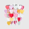 Girls Pretty Hearts Bedroom/Nursery Ceiling Pendant Light Shade