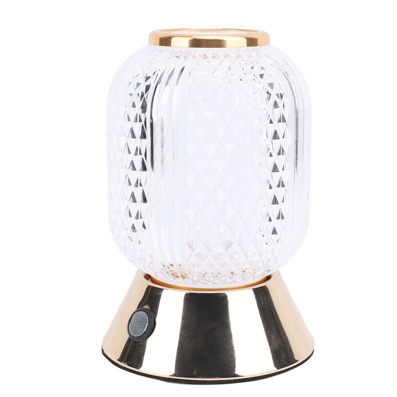LED Cordless Table Lamp Innovative Stylish Rechargeable Crystal Desk Lamp