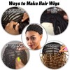 Royota Braided Wig Cap For Crochet Hair Braids Breathable Cornrow