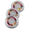 Leifheit Confiture Glass Replacement Lid, 10 Pieces, Metal, 36402