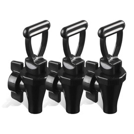 3Pcs 03260.0002 Faucet Kit for Ice Tea Dispenser Replacement Parts for Tea Urn Tea Faucet Kit with 3 Wing Nuts and 3 C-Rings by GWENBHMTOOL