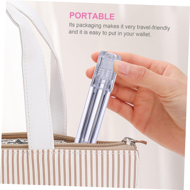 MERRYHAPY 10pcs Refillable Roller Bottles for Essential Oils and Lip