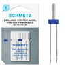Schmetz Sewing Machine Needle - Stretch Twin, Size 4.0/75
