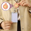5-Piece Badge Clip, Retractable Badge Holder, Creative Cute Badge Clip,