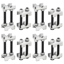 DASBET Adjustable 2-Way Coil Spring Spacers 8 Pack, 1”-2” Lift or Lower Spring Compressor Tool, Mini Coil Spring Booster for Car & Truck Shock Absorbers, Automotive Strut Accessories (8)