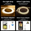 iNextStation LED Strip Lights Warm White, 12V 16.4ft 5m Neon