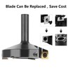 SpeTool 3 Inch Extra Large Spoilboard Surfacing Router Bit 2+2
