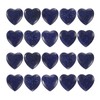 PATIKIL Heart Crystals Stone, 20 Pcs Natural Crystal Polished Love