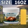 TBTFW Football Mud, Football Rubbing Mud for Leather Footballs-16oz/8oz