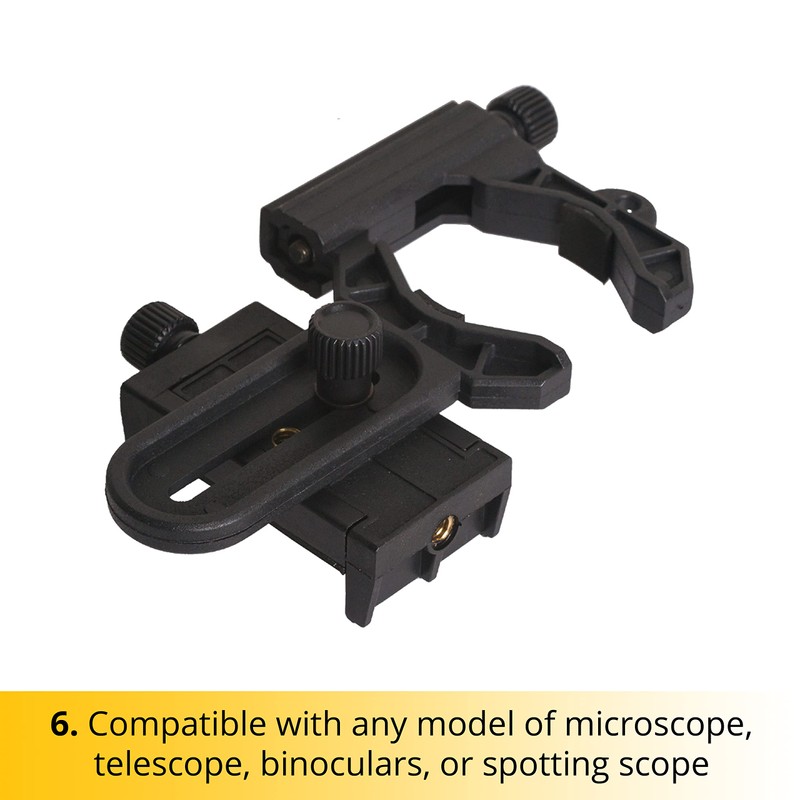 Levenhuk A10 Smartphone Adapter for Telescopes, Microscopes and Binoculars