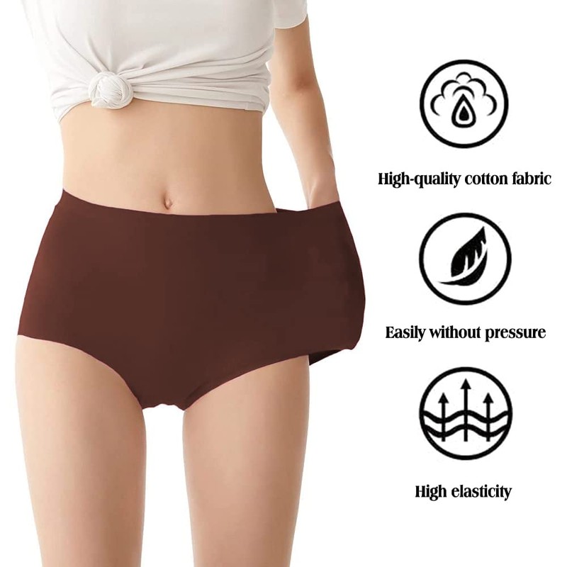 FallSweet FallSweet No Show High Waist Briefs Underwear for Women