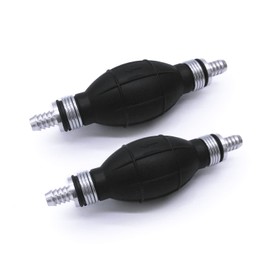 9001080A 50073805 73805 Rubber Transfer Vacuum Fuel Pump Fuel Line Hand Primer Bulb Marine Gas Siphon Hand Pump for Car/Boat/Marine/Motorcycle, 10mm 3/8", 2pcs