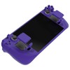 eXtremeRate Purple Custom Faceplate Back Plate Shell for Steam Deck