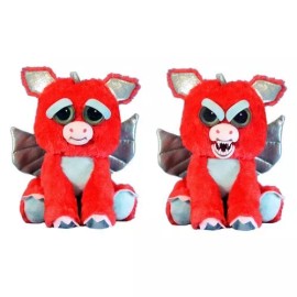 Feisty Pets Dark Age Dennis The Red Dragon Plush NEW
