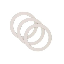 Univen Gasket Compatible with 6 Cup Bialetti Espresso Makers 2.16" (55mm) ID x 2.83" (72mm) OD Made in USA 3 Pack NOT UNIVERSAL PLEASE CHECK DIMENSIONS BEFORE ORDERING