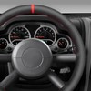 MEWANT Stitch On Custom Fit Steering Wheel Cover for Jeep