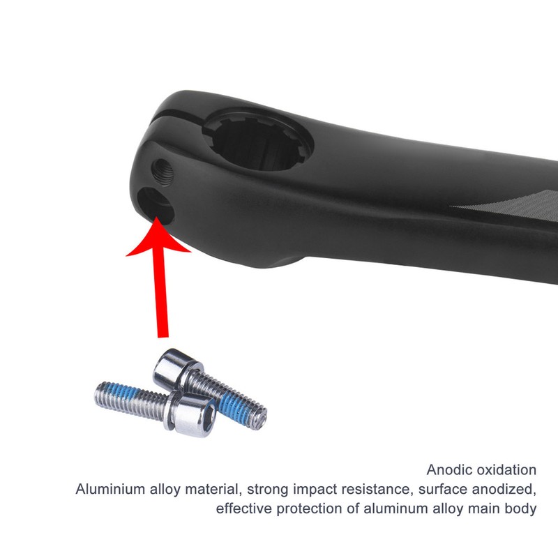 Road Bike Crankset Hollow Integrated Bike Crank Arm Set Off