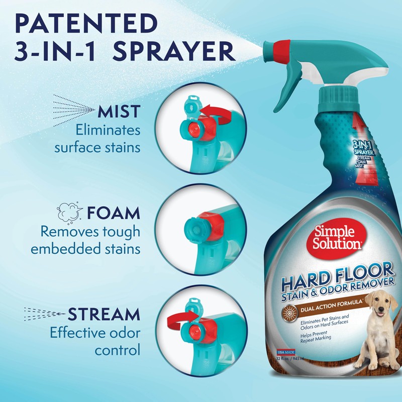 Simple Solution Hard Floor Extreme Pet Stain and Odor Eliminator
