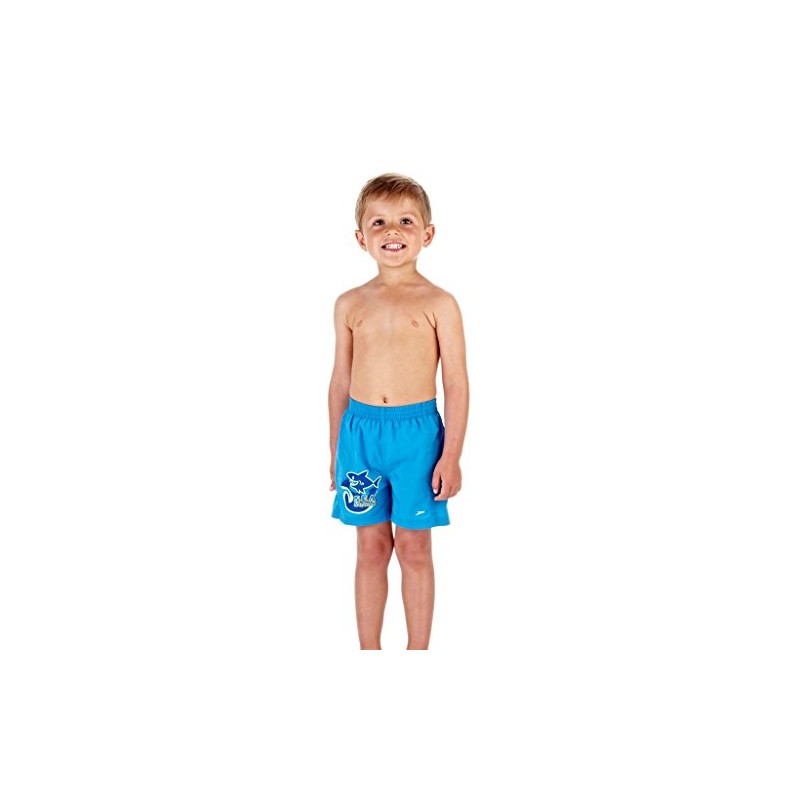 Speedo Baby Sea Squad Watershorts, New Surf/Japan Blue/Salso/Empire Yellow, Size