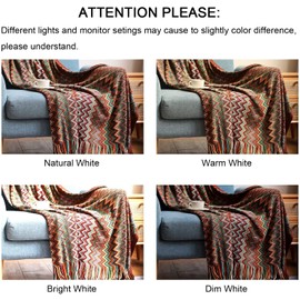 VANJOROY Bohemian Sofa Large Throw Blanket with Tassels, Warm soft cozy Decorative Armchair knited Throw for Couch Sofa Bed and Furniture. (130×230(50×91, Red)