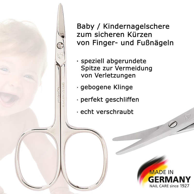 DREI SCHWERTER Germany Baby Scissors Baby Nail Scissors Children's Scissors